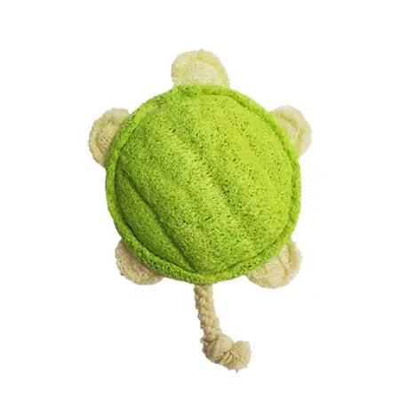 Natural Loofah Dental Toy - Turtle